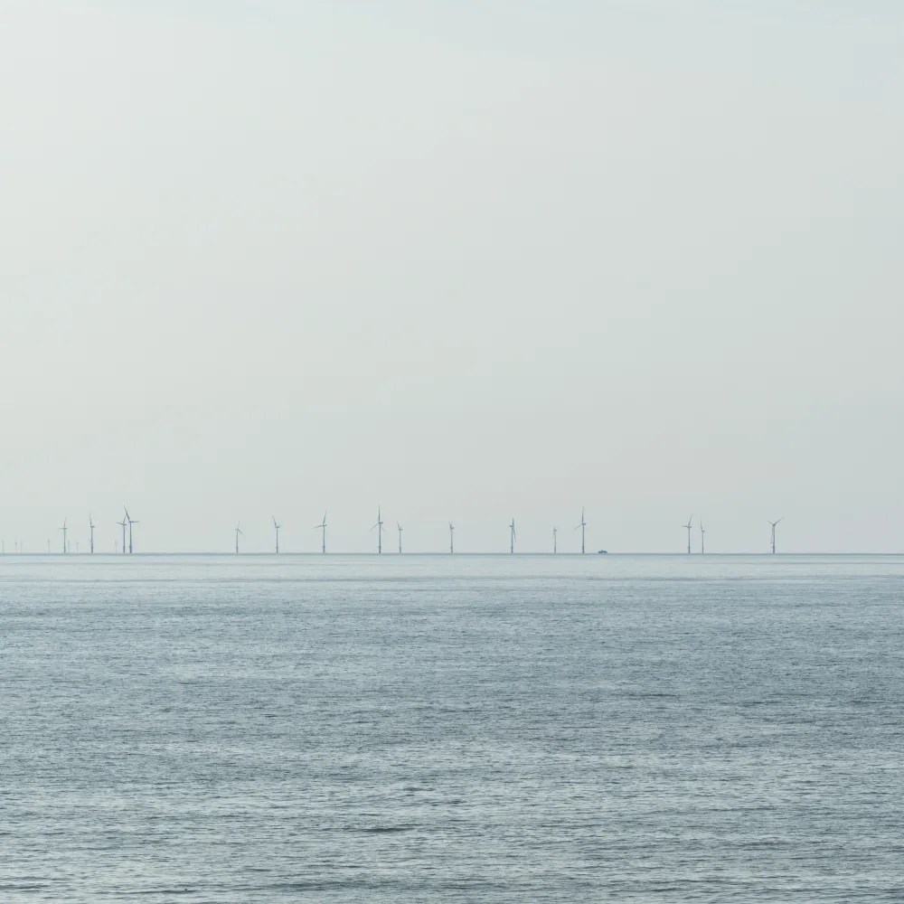 Windturbines bij Borssele