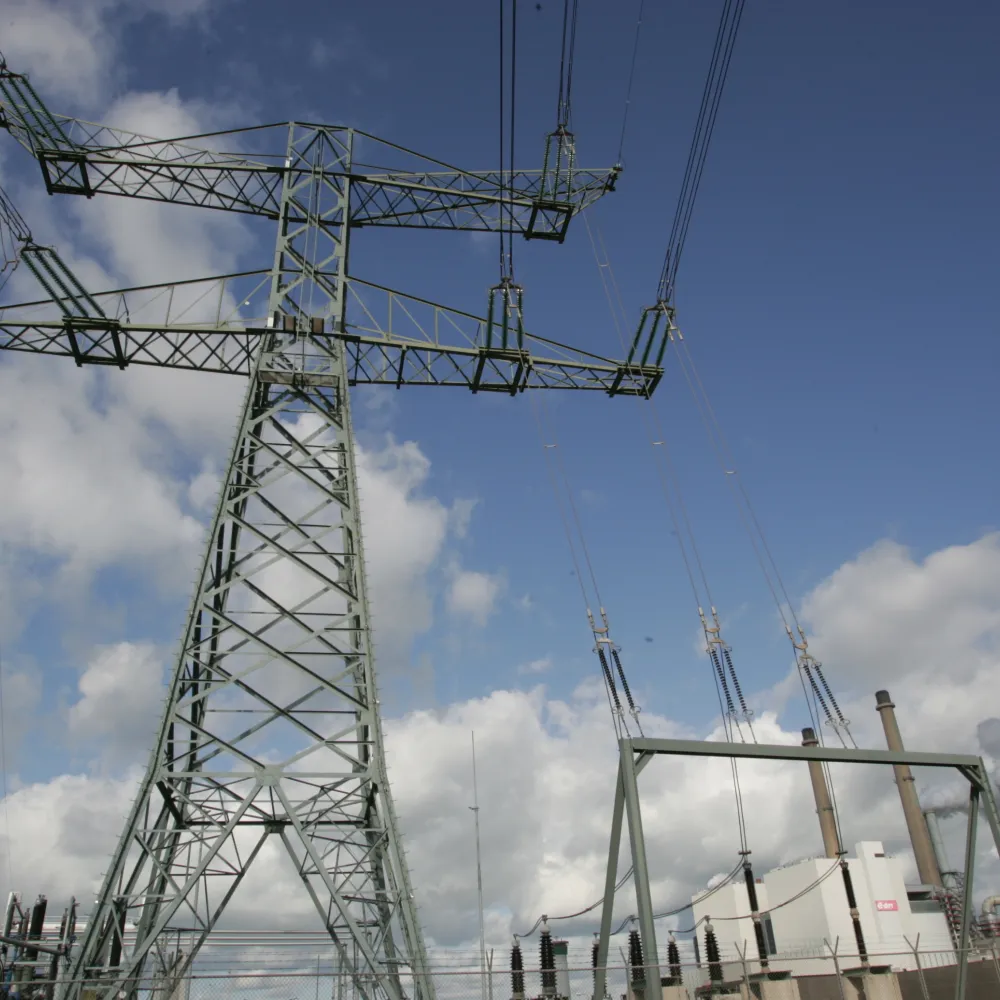 Hoogspanningslijn tussen Maasbracht en Eindhoven