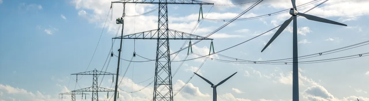 Hoogspanningsverbinding tussen Diemen en Ens