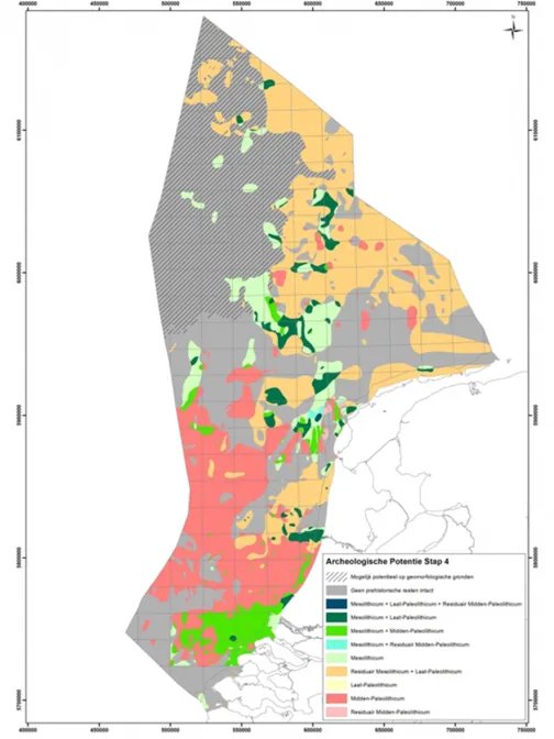 Mogelijke archeologische waarde van Noordzeegebieden