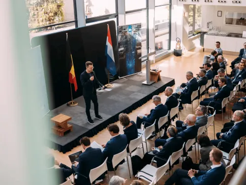 Sfeerbeeld Belgisch-Nederlands Nucleair Congres