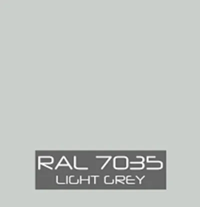 Kleur RAL 7035 grijs 