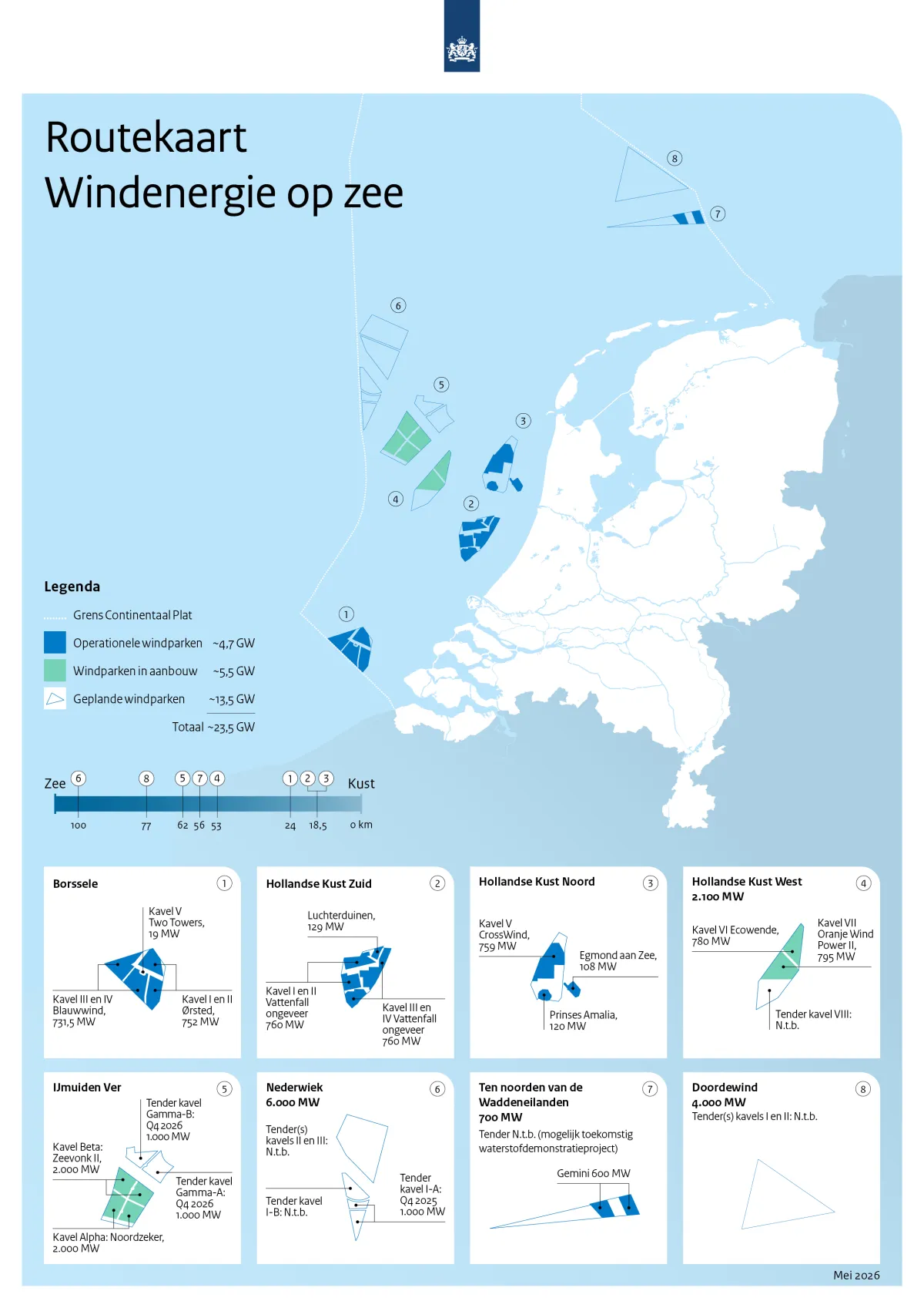 Routekaart Windenergie op zee