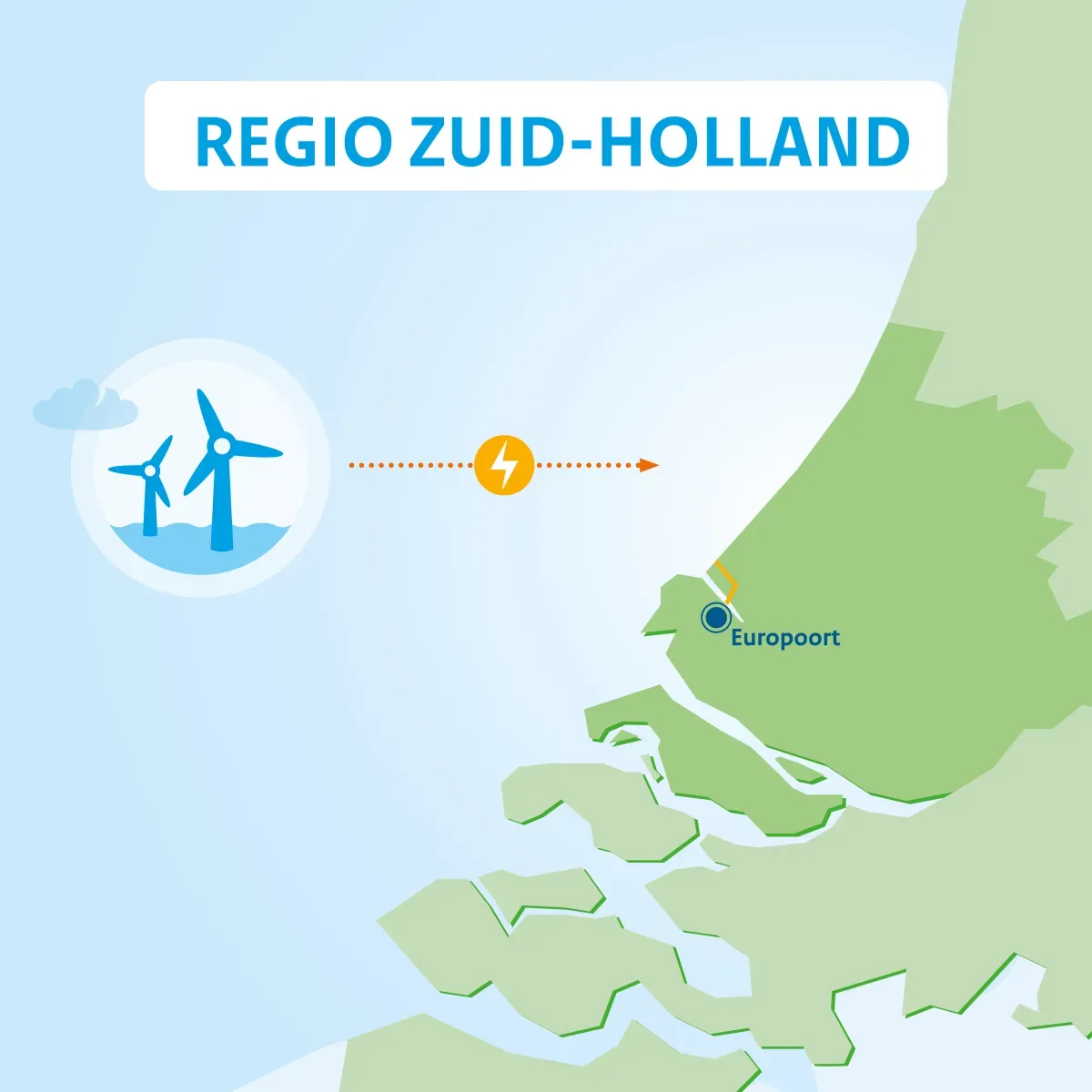 Regiokaart VAWOZ Zuid-Holland